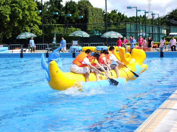 体育馆水上趣味活动项目